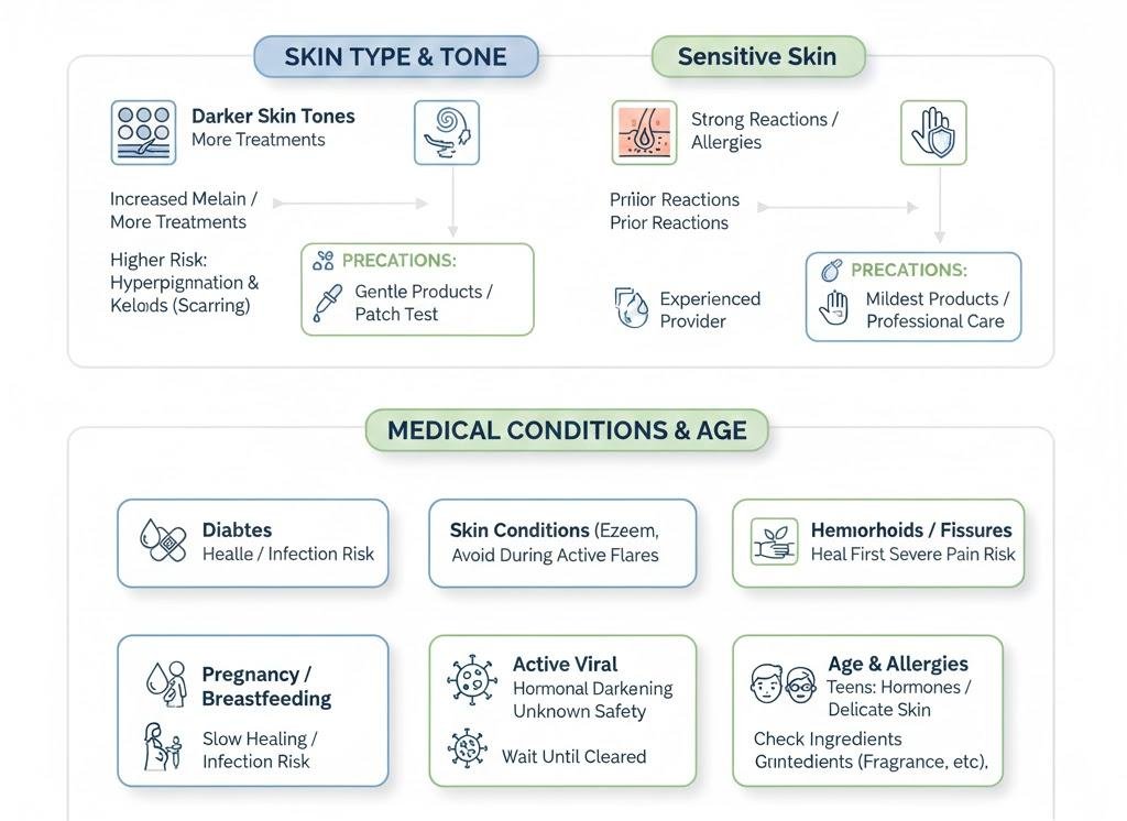 Special Considerations For Different Skin Types And Conditions