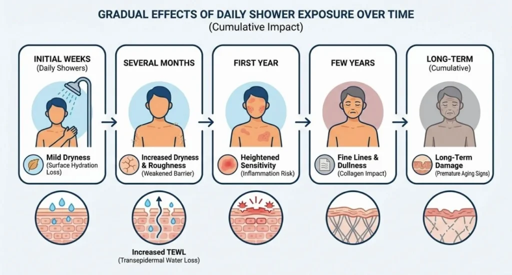 Cumulative Effect Why Daily Showers Cause Long-Term Damage