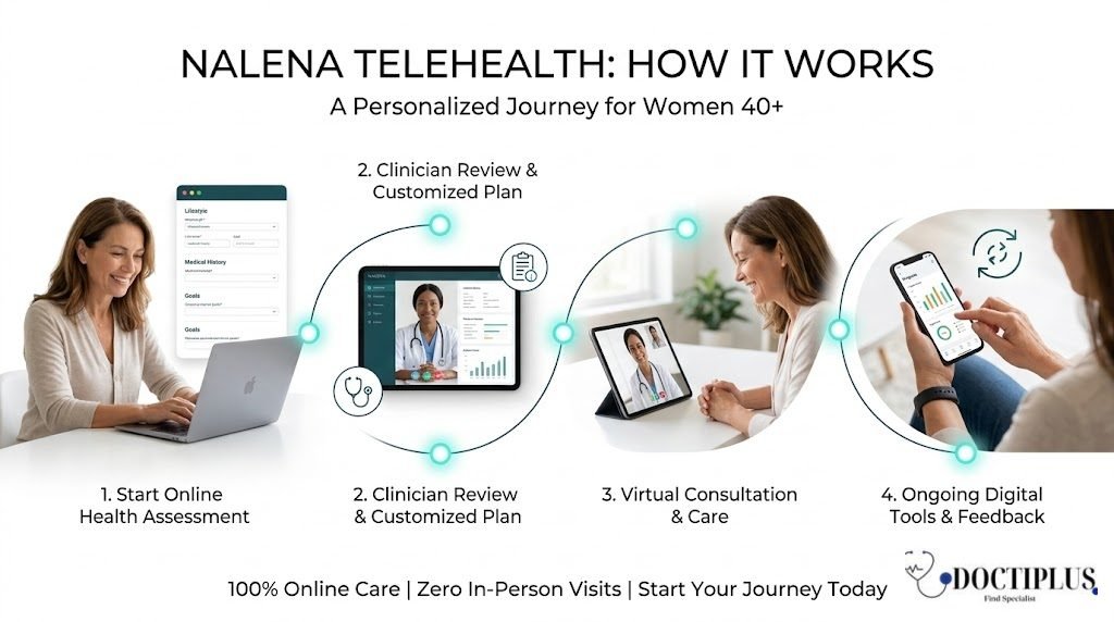 How Nalena telehealth works