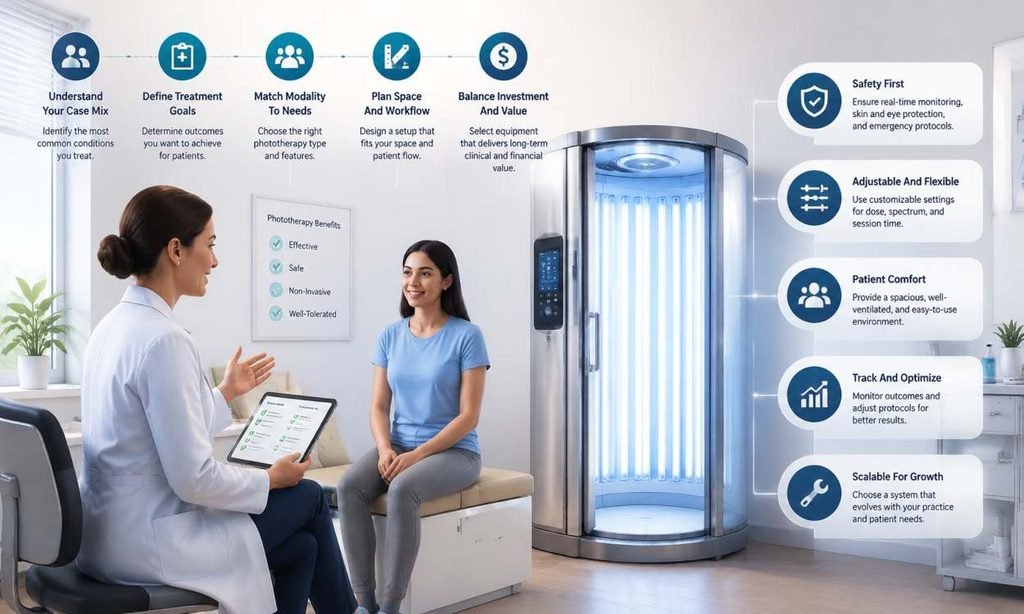 Building A Phototherapy Setup That Matches Your Case Mix