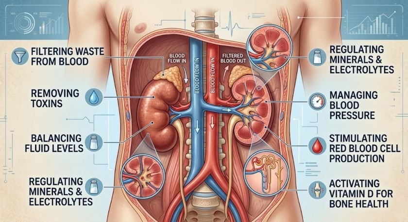 What Your Kidneys Are Doing All Day
