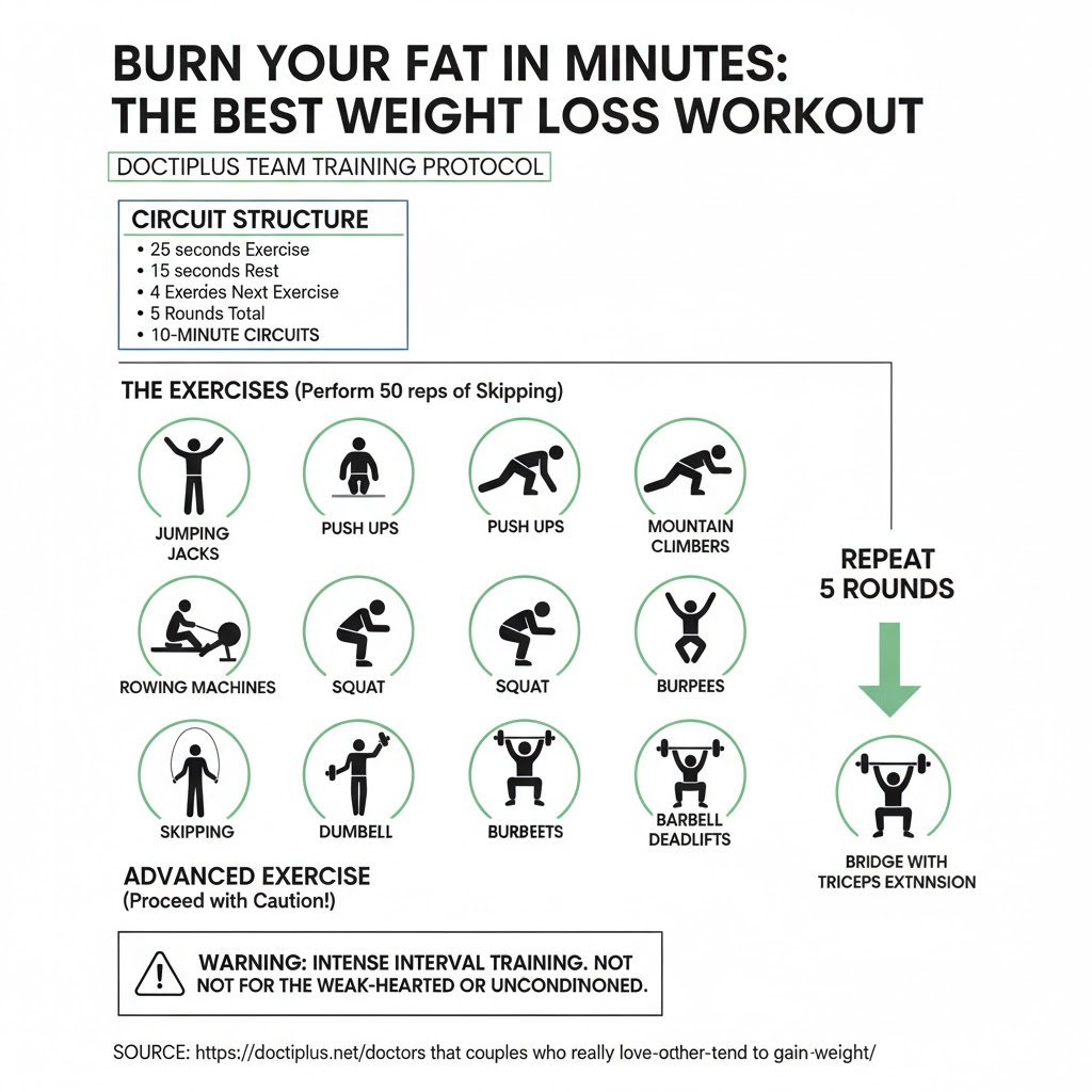 Burn Your Fat In Minutes The Best Weight Loss Workout