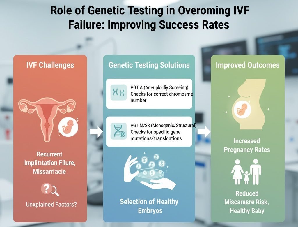 Role of Genetic Testing in Overcoming IVF Failure