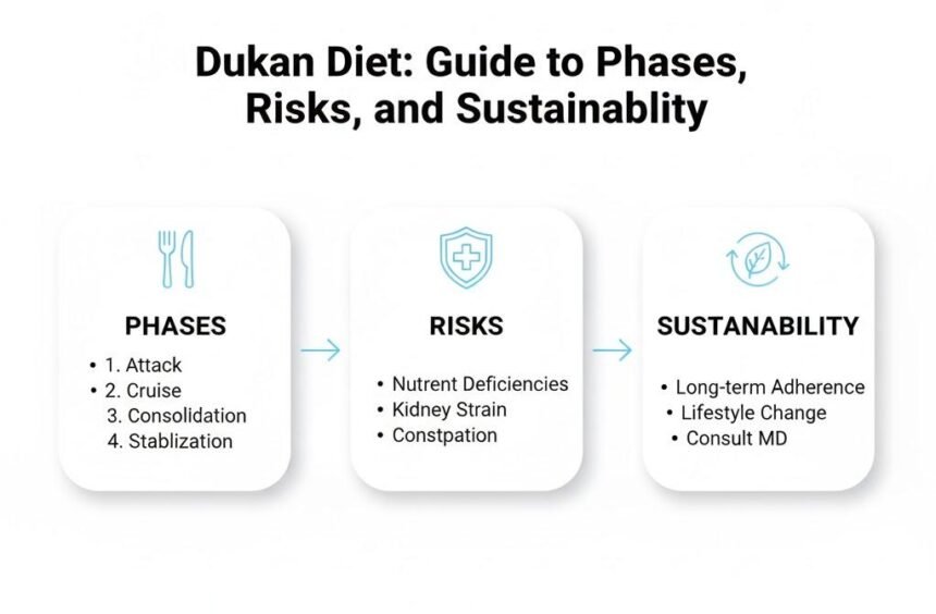 Dukan Diet: Guide to Phases, Risks, and Sustainability