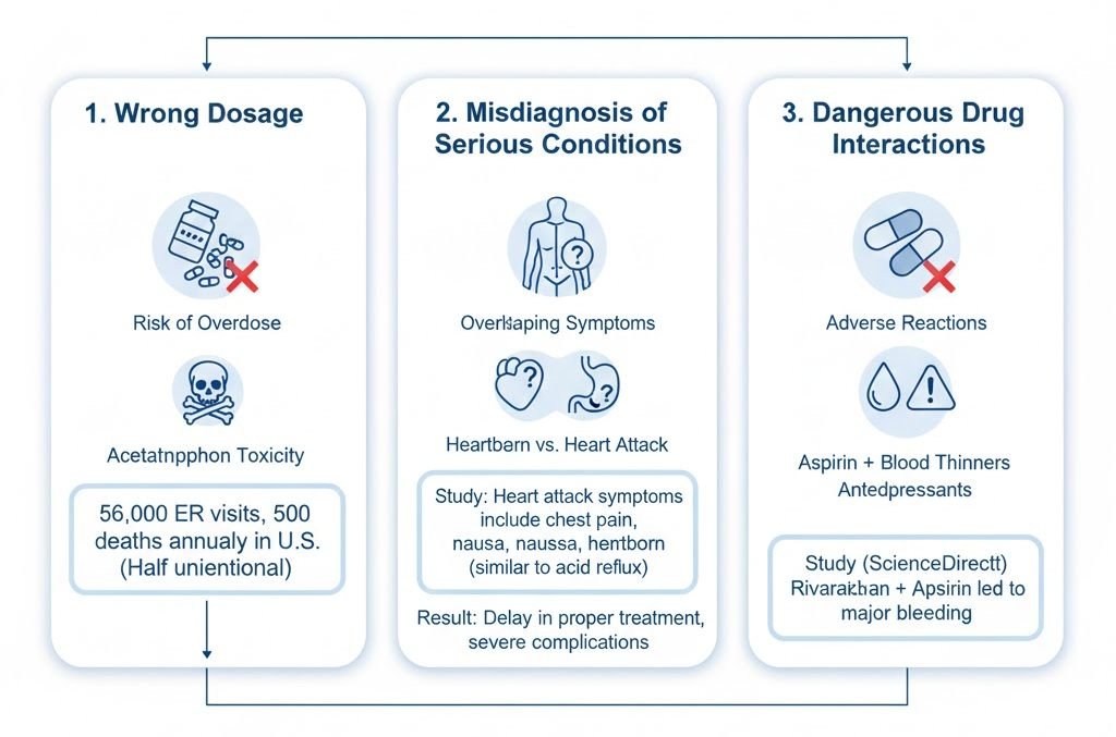 Genuine Risks of Self-Medication