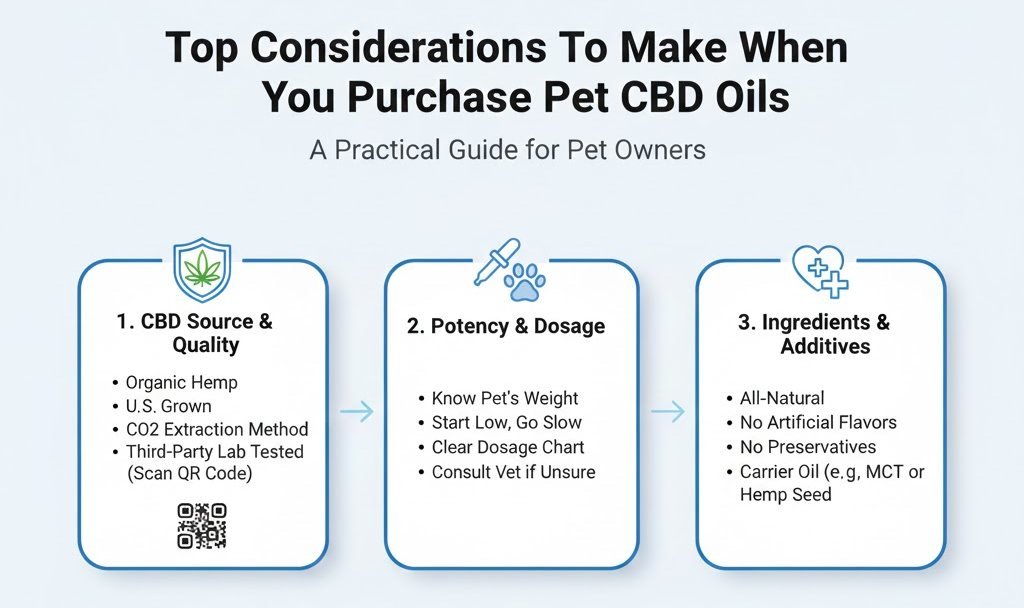 Top Considerations To Make When You Purchase Pet CBD Oils