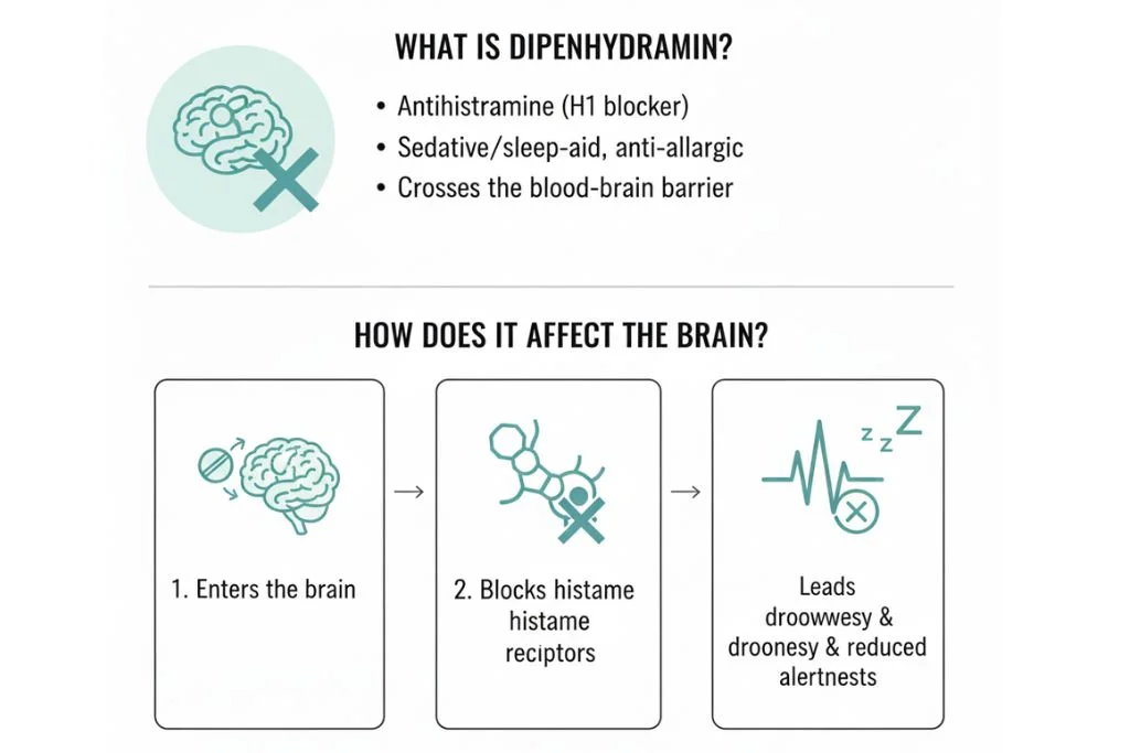 What is Diphenhydramine and How Does it Affect the Brain?