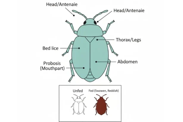 do bed bugs get in your hair