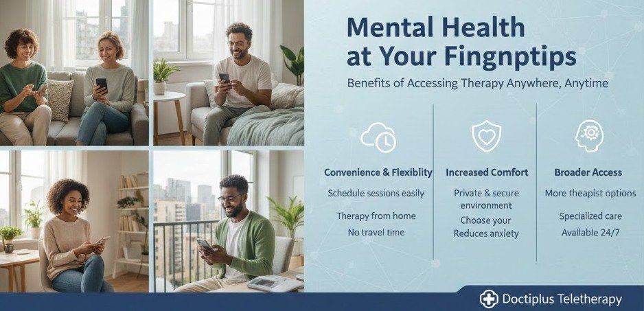 Mental Health at Your Fingertips: Benefits of Accessing Therapy Anywhere, Anytime