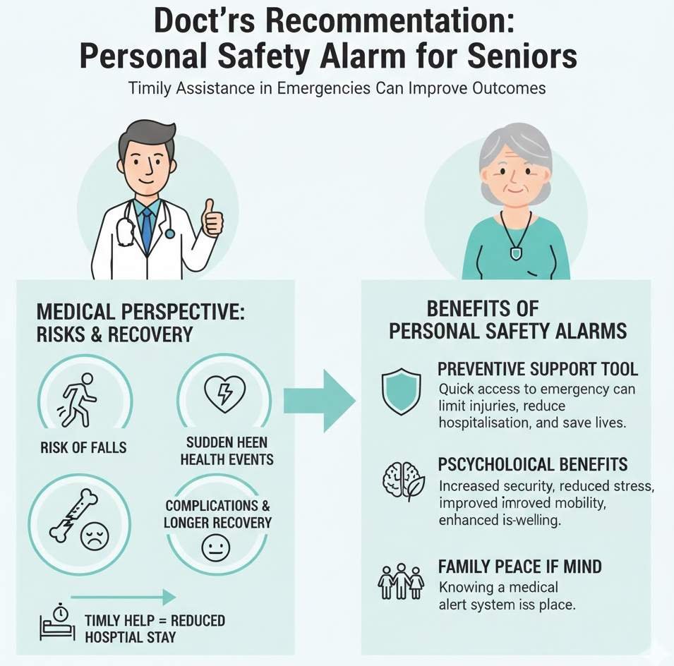 Doctor’s Recommendation on Using a Personal Safety Alarm