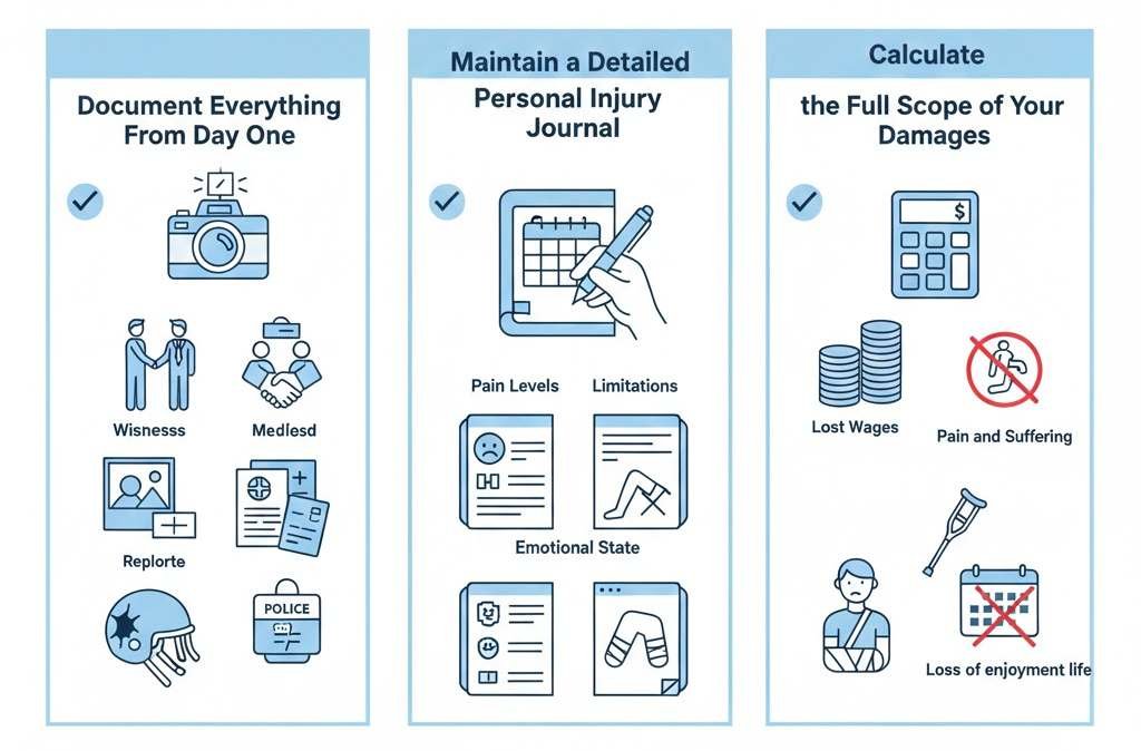 Essential Pre-Filing Steps to Strengthen Your Personal Injury Lawsuit