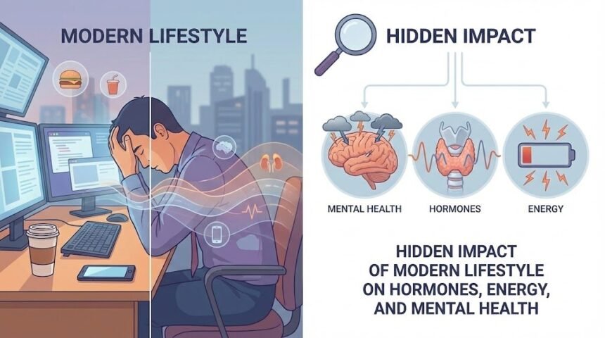 Hidden Impact of Modern Lifestyle on Hormones, Energy, and Mental Health