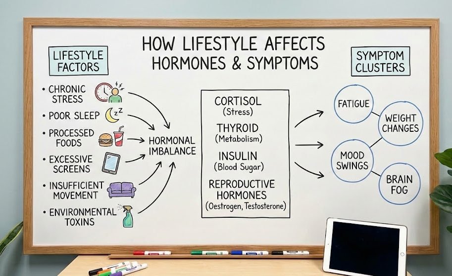 How Your Lifestyle Directly Affects Your Hormones
