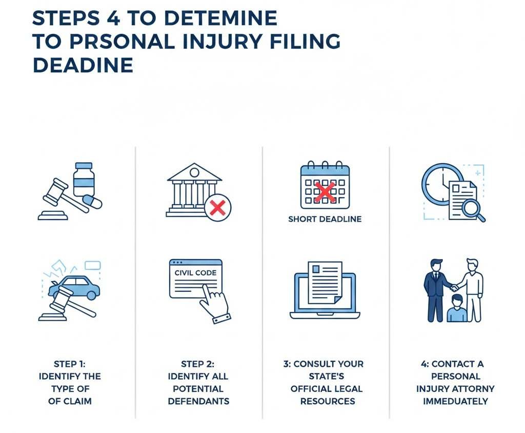 How to Determine Your Personal Injury Filing Deadline
