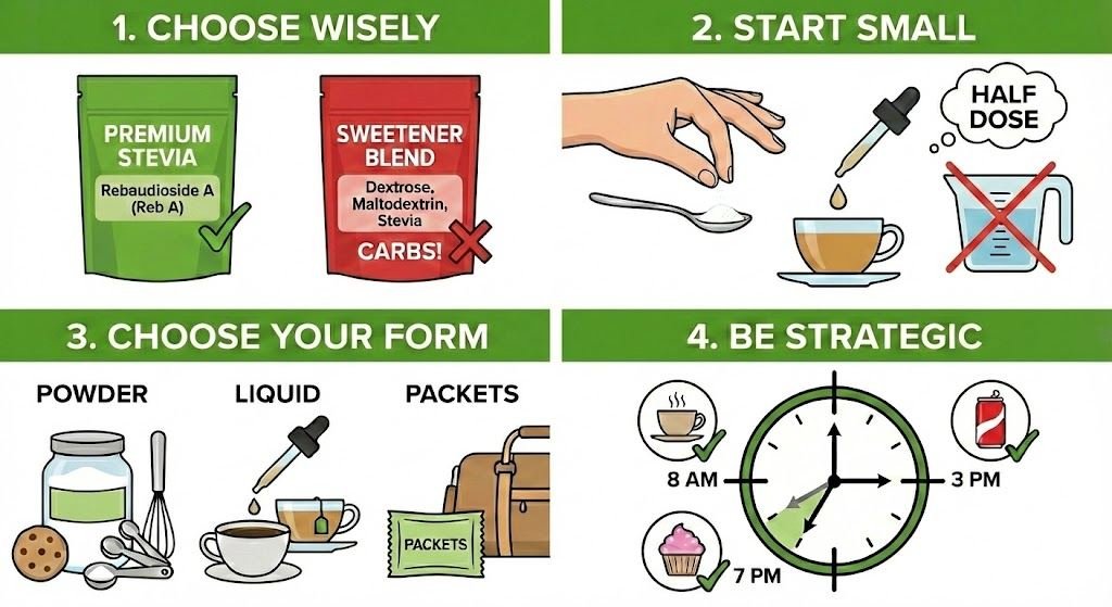How to Use Stevia Safely and Effectively