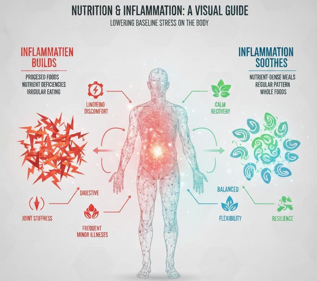 Inflammation Builds When Nutrition Is Inconsistent