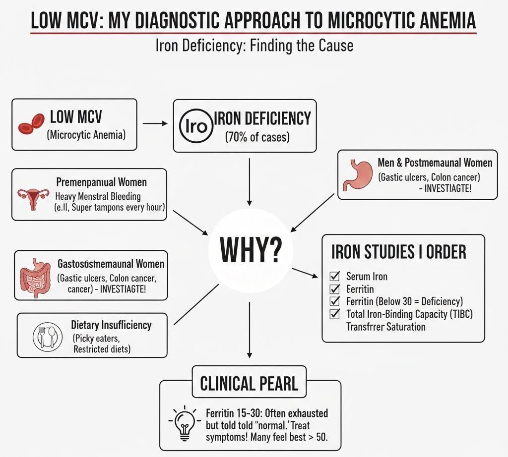 Low MCV: My Diagnostic Approach to Microcytic Anemia
