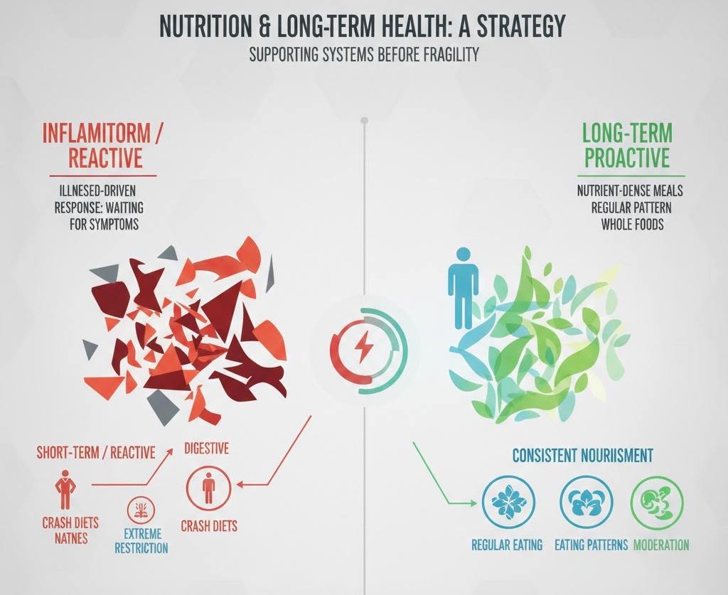 Nutrition Is Part of Long-Term Health Strategy