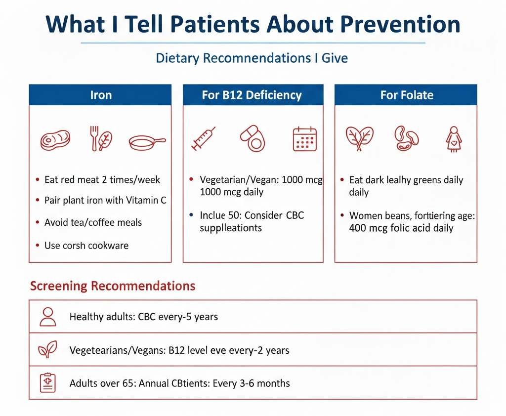 What I Tell Patients About Prevention