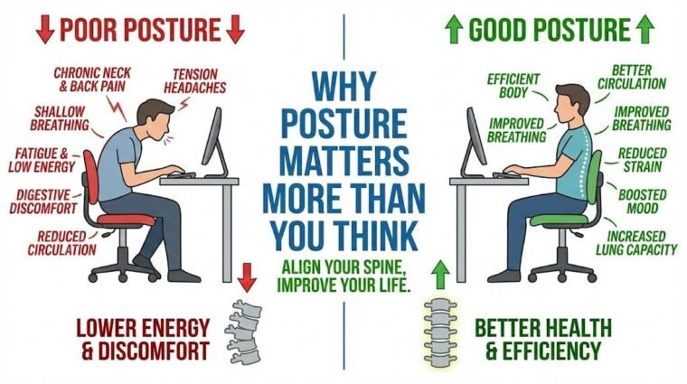 How Small Posture Fixes Can Improve Overall Well-being - Doctiplus