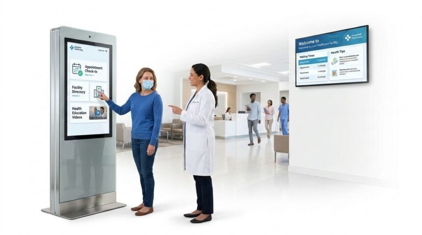 How Digital Signage and Self-Service Kiosks Are Transforming Modern Healthcare Facilities