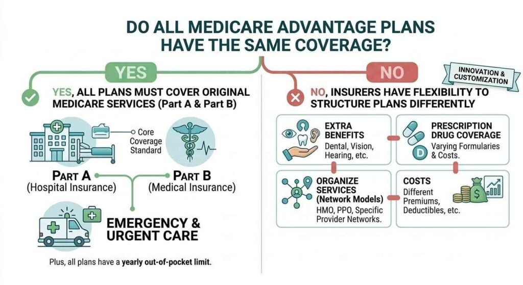 How Medicare Advantage Plans Are Structured