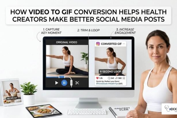 How Video to GIF Conversion Helps Health Creators Make Better Social Media Posts