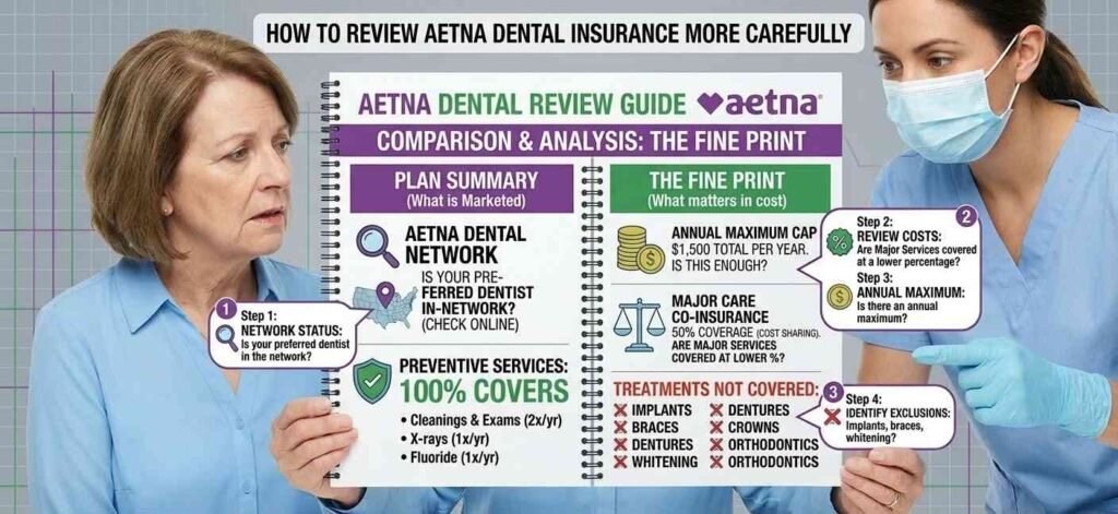 How to Review Aetna Dental Insurance More Carefully