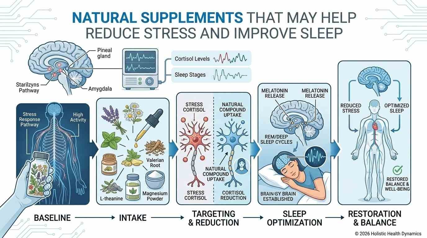 Natural Supplements That May Help Reduce Stress and Improve Sleep