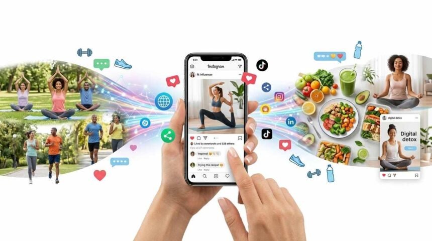 Power of Social Media in Promoting Healthy Lifestyle Habits