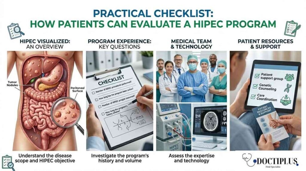 Practical Checklist: How Patients Can Evaluate a HIPEC Program