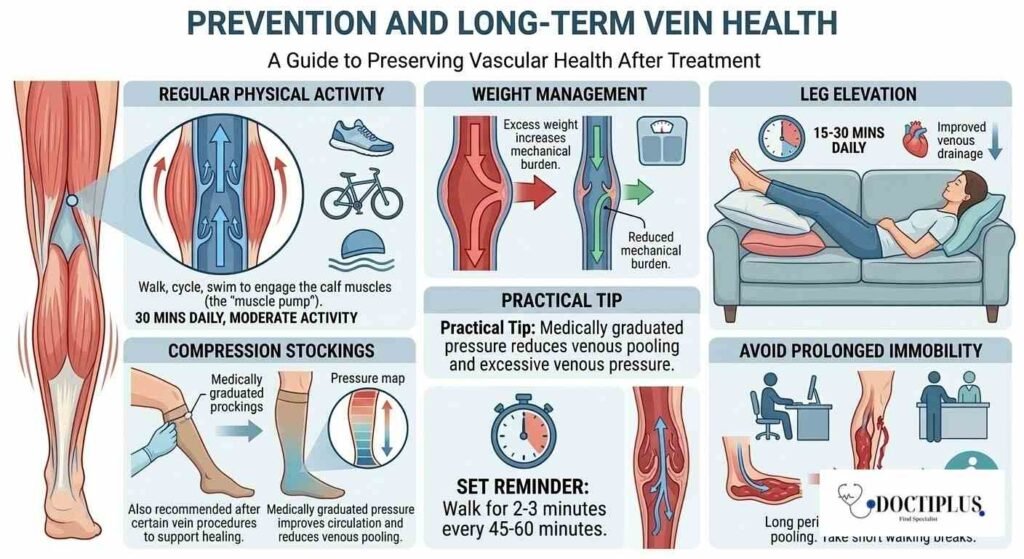 Prevention and Long-Term Vein Health