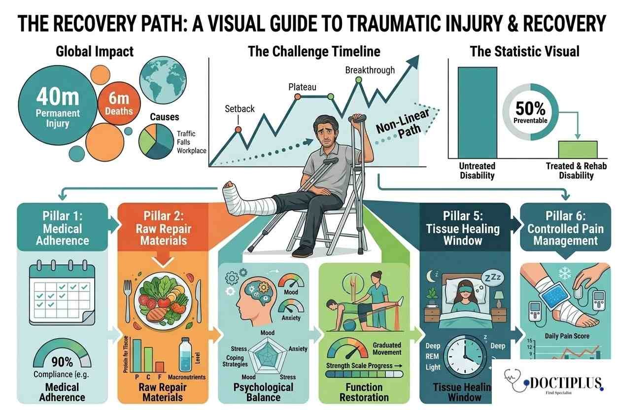 How to Speed Up Recovery From a Traumatic Injury - Doctiplus
