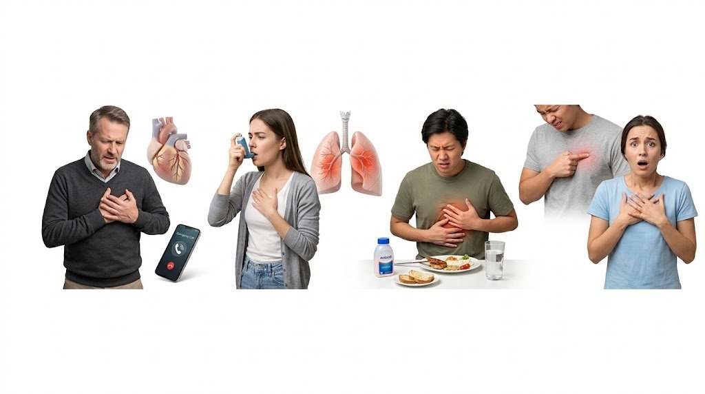 Common Causes of a Tight Chest Feeling