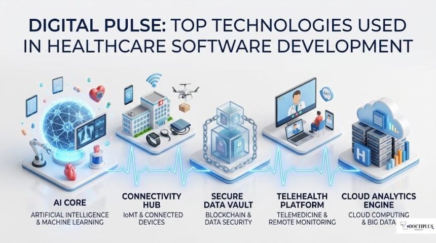 Digital Pulse: Top Technologies Used in Healthcare Software Development