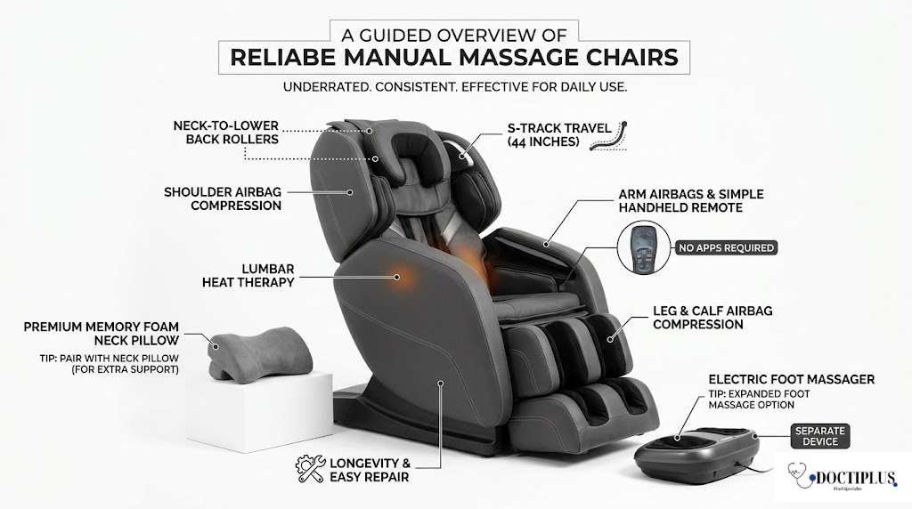 Manual Massage Chairs: Underrated, Reliable, and Still Genuinely Effective
