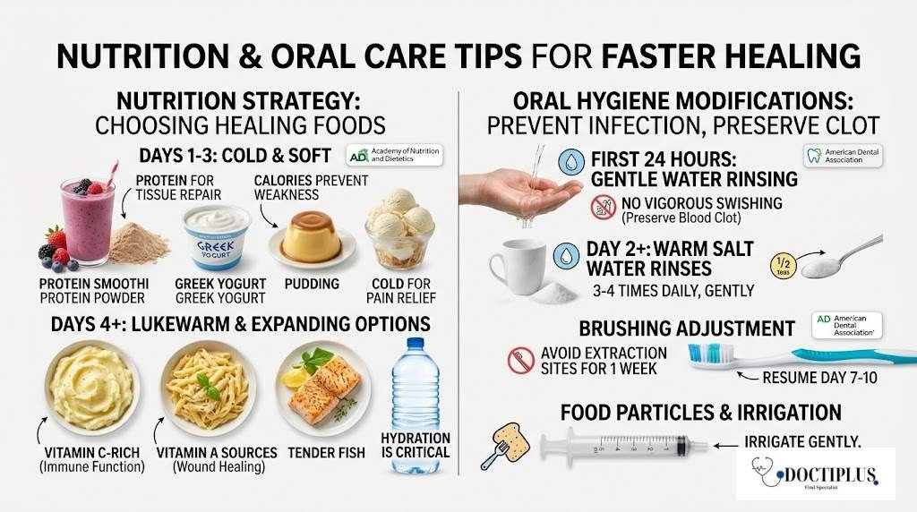 Nutrition and Oral Care Tips for Faster Healing
