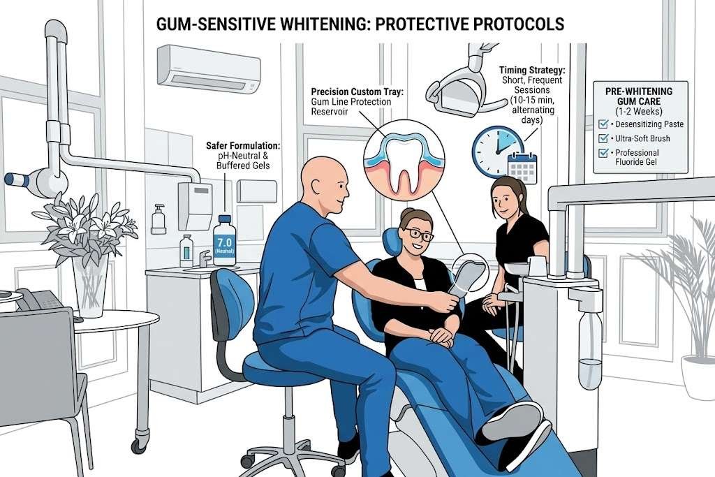 Preventive Measures to Protect Sensitive Gums During Whitening