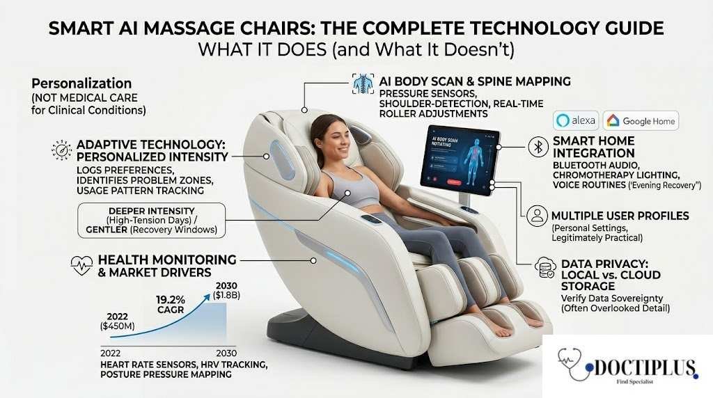 Smart AI Massage Chairs: What the Technology Actually Does (and What It Doesn't)
