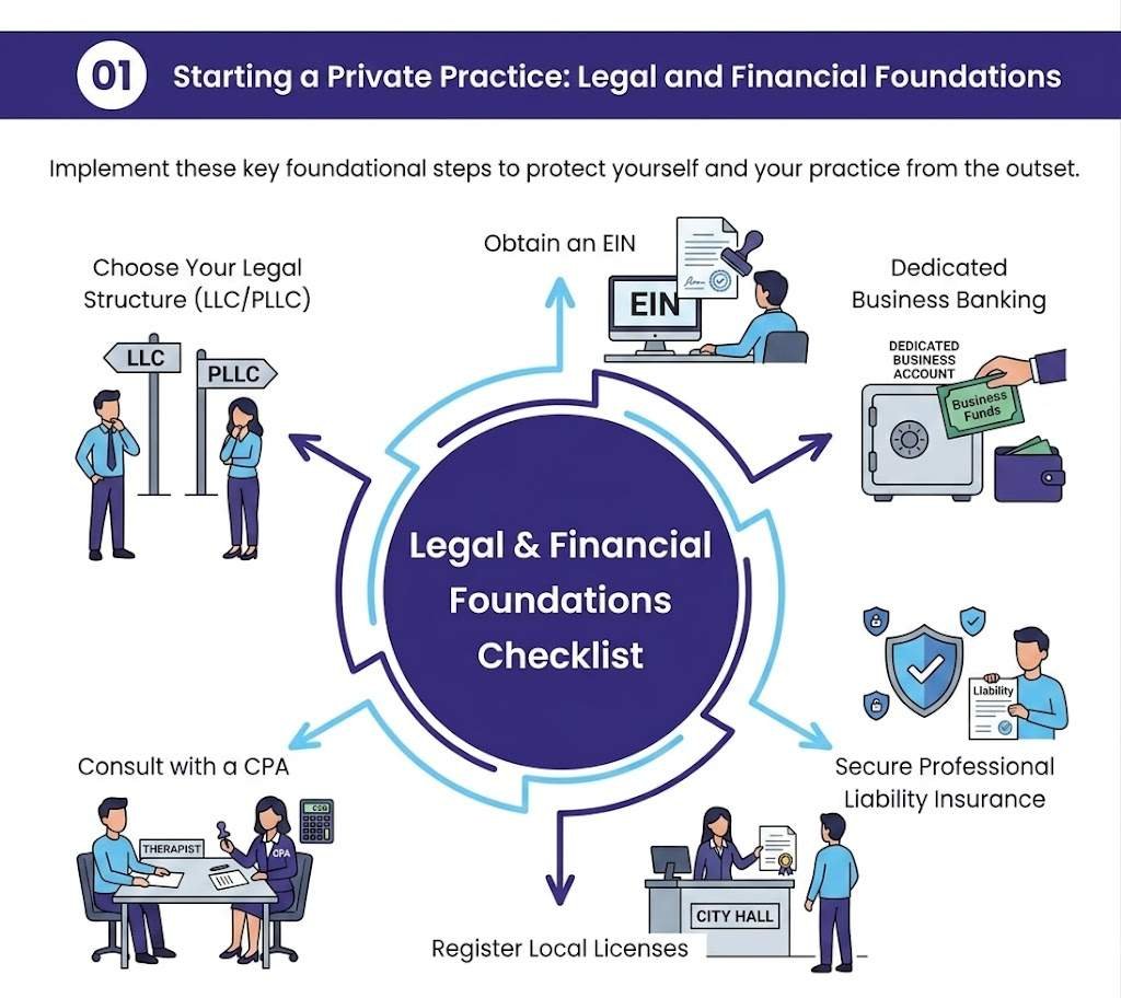 Starting a Private Practice: Legal and Financial Foundations
