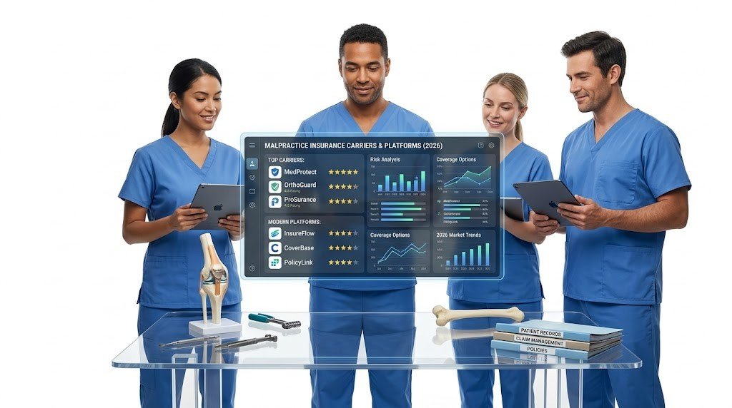Top Malpractice Insurance Carriers and Platforms for Orthopedic Surgeons in 2026