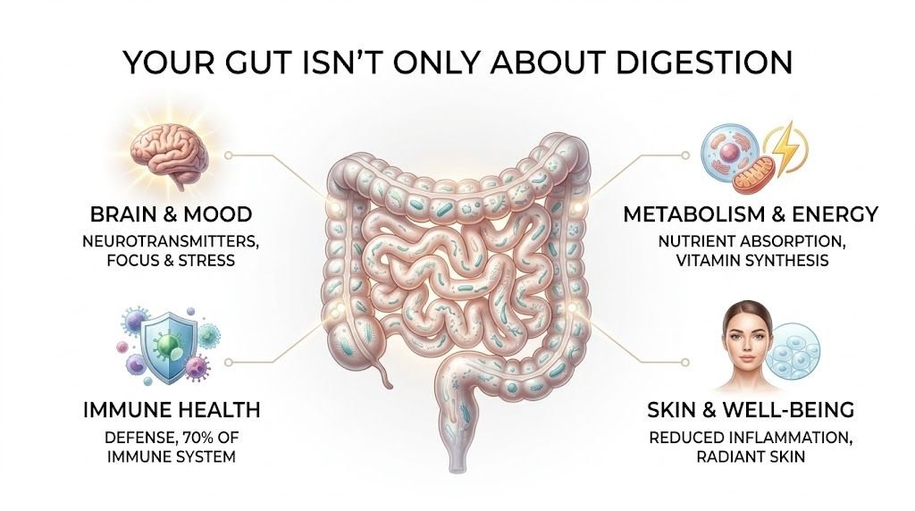 Your Gut Isn't Only About Digestion