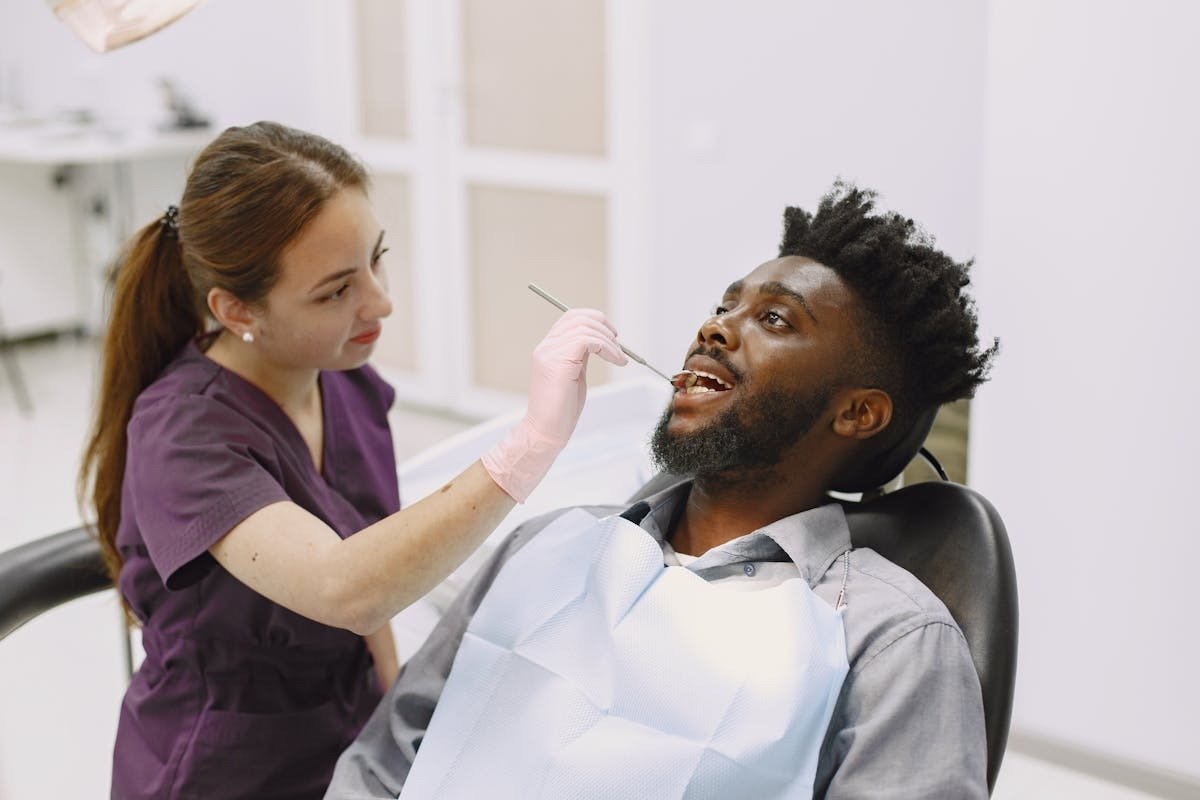 restore missing teeth with a bridge