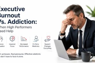 Executive Burnout Vs. Addiction: When High Performers Need Help