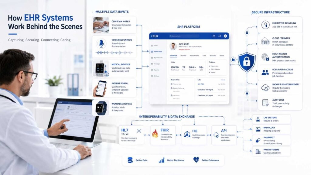 How Electronic Health Record Systems Work Behind the Scenes