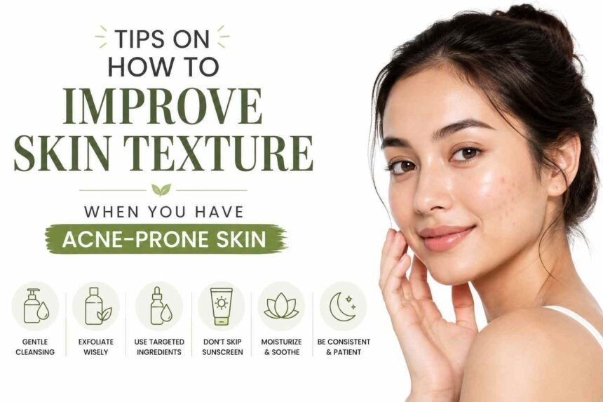 Tips on How to Improve Skin Texture When You Have Acne-Prone Skin