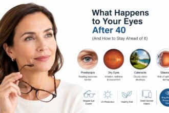 What Happens to Your Eyes After 40 (And How to Stay Ahead of It)