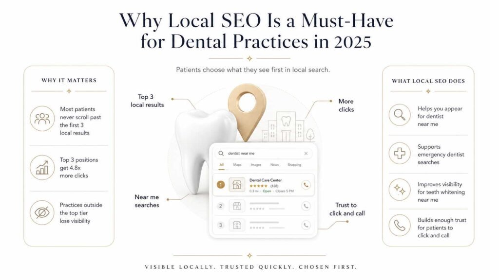Why Local SEO Is a Must-Have for Dental Practices in 2025