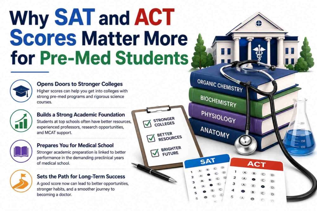 Why SAT and ACT Scores Matter More for Pre-Med Students
