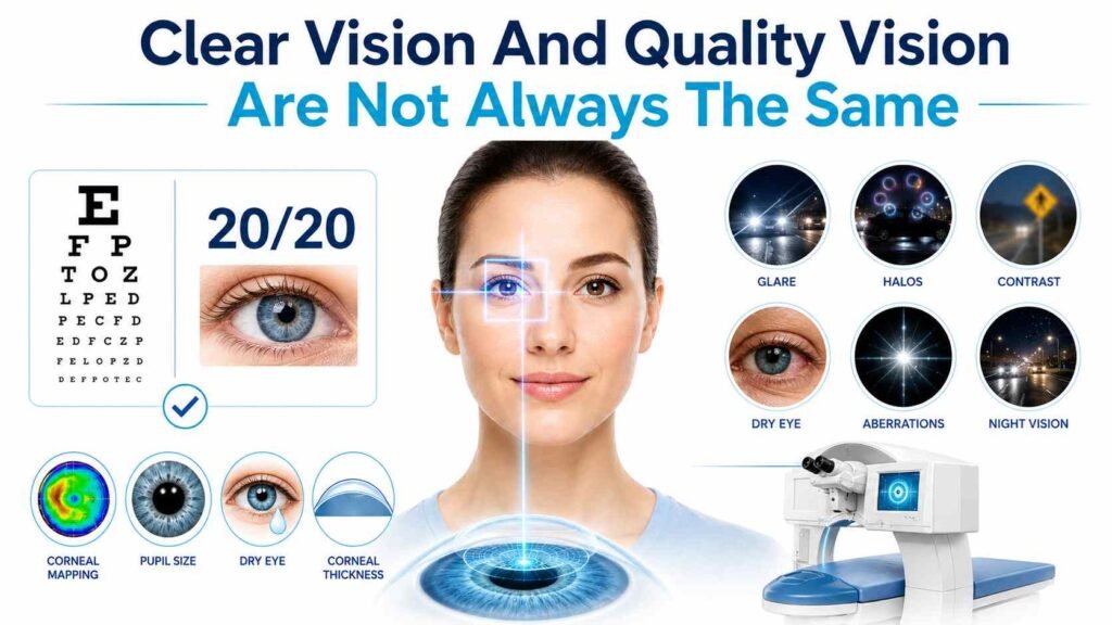 Clear Vision And Quality Vision Are Not Always The Same